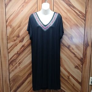 NWT Design History Women's Lightweight Missy Lounge Dress Size XXL